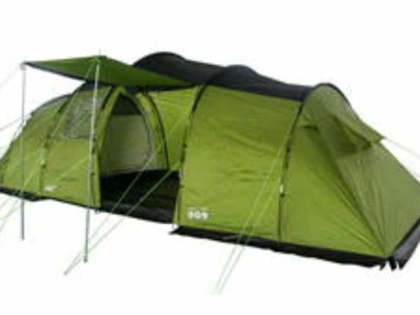 6 man tent plus camping gear