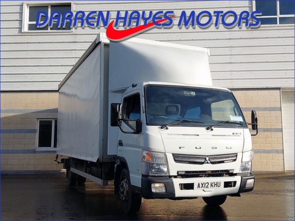 Mitsubishi Canter Curtain Side Tail Lift