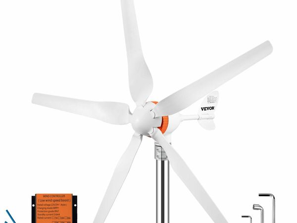 Wind Turbine Generator, 12V/AC Wind Turbine Kit, 500W Wind Power Generator