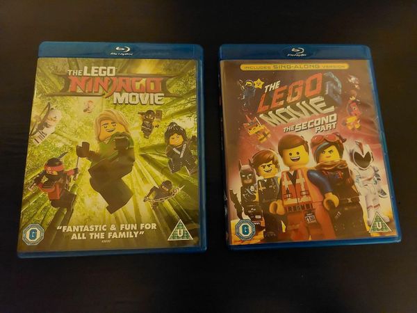 2 x lego dvd's