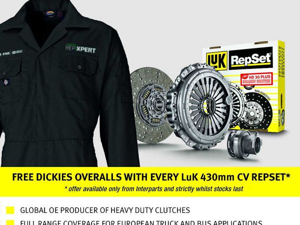 LUK - CLUTCH KITS - SPECIAL OFFER FROM INTERPARTS