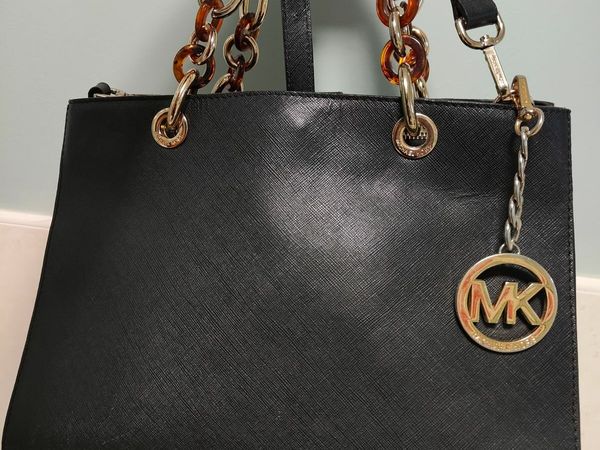 Michael Kors Cynthia Black Saffiano Leather bag