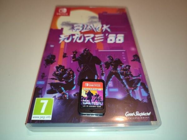 Black Future 88 Nintendo Switch Boxed PAL good condition