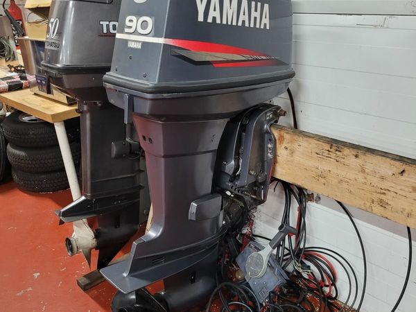 90hp Yamaha in Horsepower Workshop