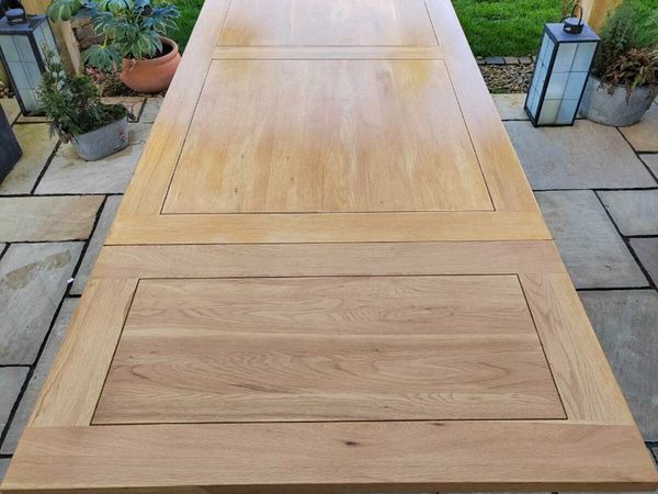 Large oak table