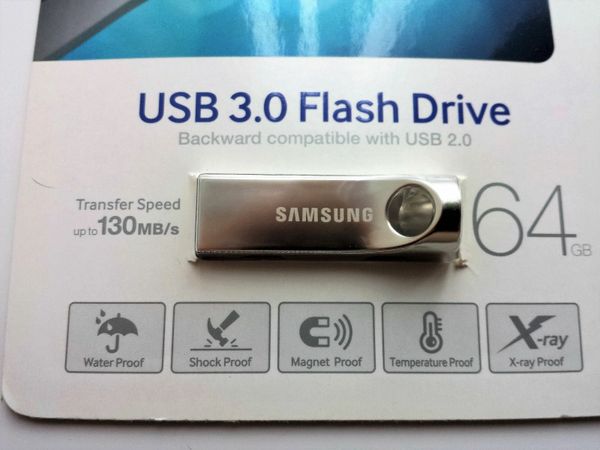 Samsung USB 3.0 Metal Flash Drive. 64 GB
