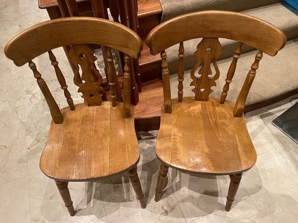 2 x Matching Kitchen Dining Chairs - Can Deliver
