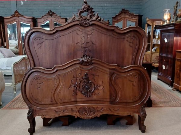 French antique bed Louis XV