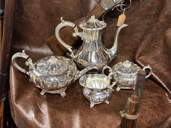 Vintage silver plated tea / coffee set