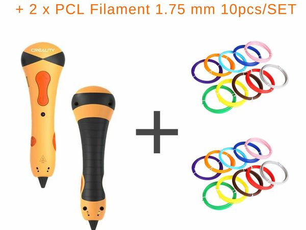 CREALITY 3D PEN-001 + 2 x PCL Filament 1.75mm 10ps