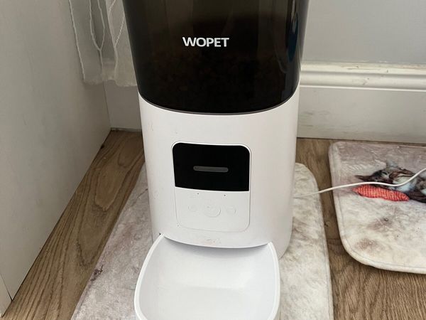 Cat feeder wopet 6l with app remote control