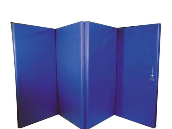 Sureshot foldable blue Gymnastics mat