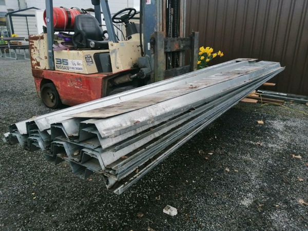 Heavy duty galvanised steel sheet