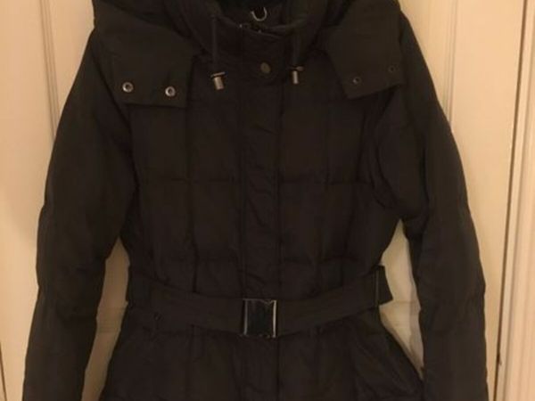 Zara Jacket with Hood & Belt - New