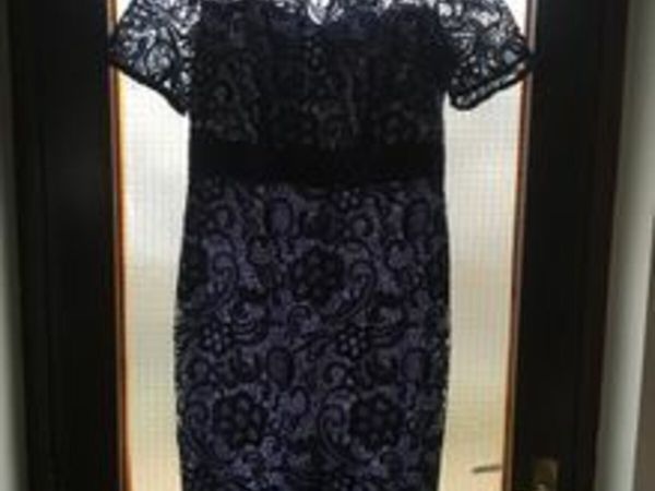New Berkertex Lace Dress, Size 12, Fully Lined