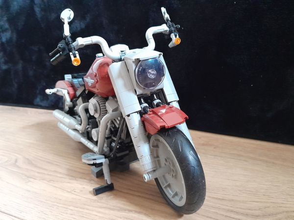 Lego harley davidson motorbike