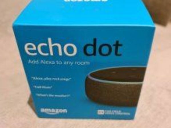 BRAND NEW IN BOX Amazon Echo Dot (3rd Gen) - BLACK