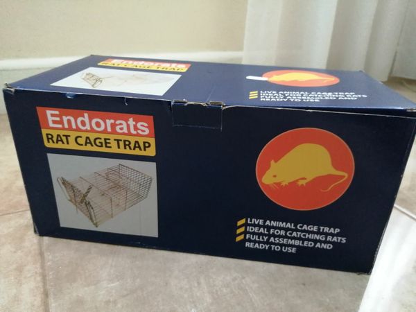 Rat cage trap