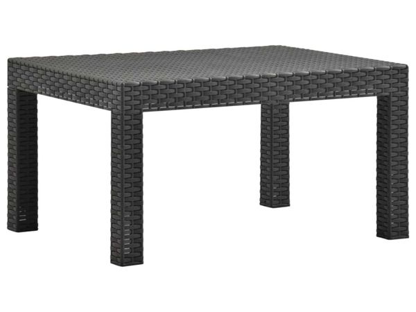 vidaXL Garden Table Anthracite 58x58x41 cm