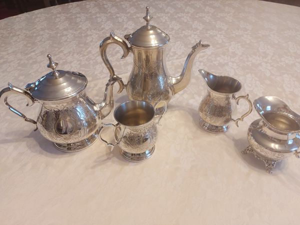Silver plated tea coffee set