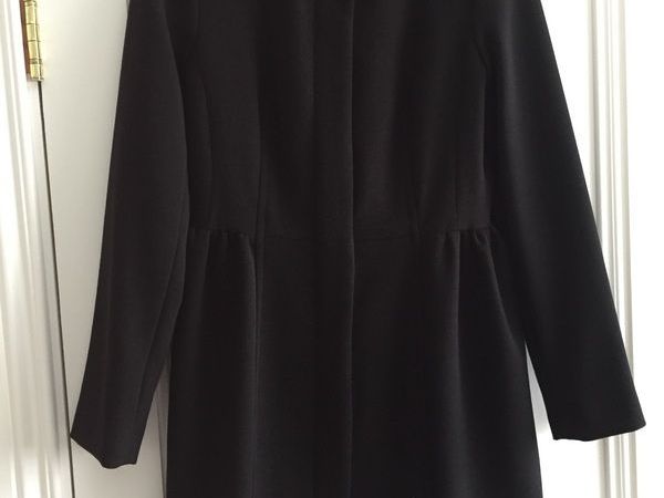 Brand New Black Coat: Size 10