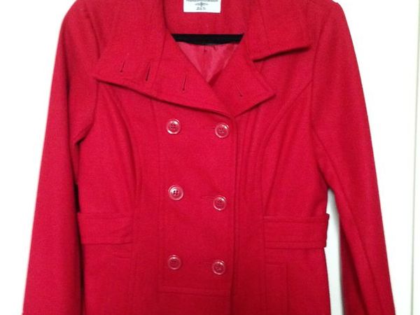 NEW Ladies Red Jacket / Red Coat: Size 10