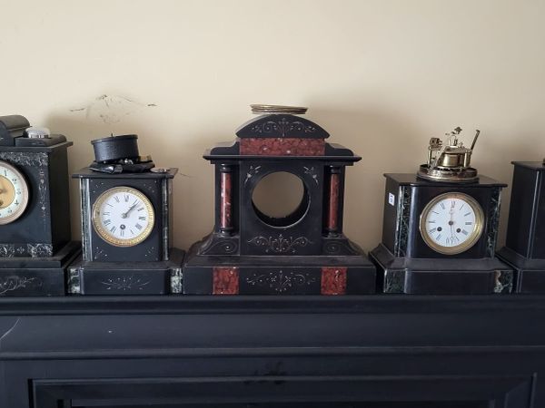 Antique Slate Clocks Also other Clocks