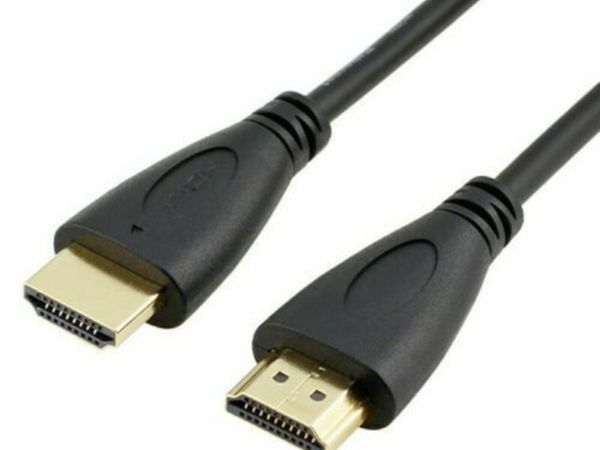 Short 0.5m Gold Plated HDMI Cable 1080P HD 4K HDTV PS3 PS4 Xbox Sky DVD Blueray