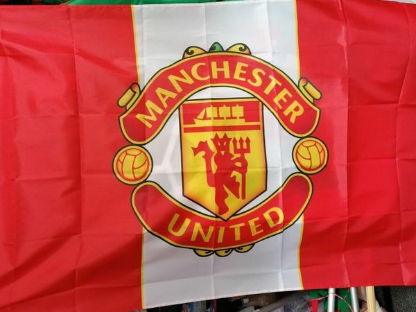 Manchester United football club flag 5ft x 3ft
