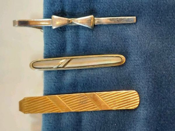 5 vintage tie pins