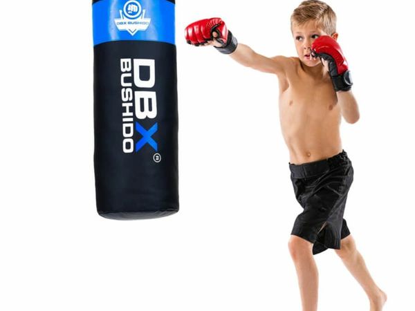 Bushido Professional Kids Punch Bag DBX Junior W80 Blue or Red