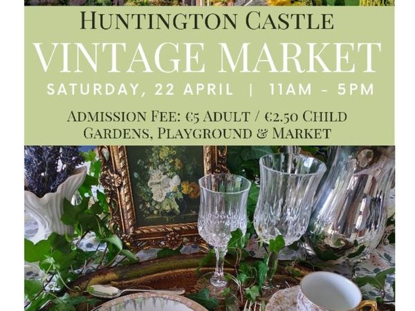 VINTAGE AND Antique Market on the 22nd of April