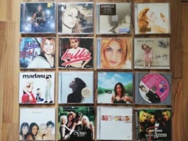 16 Women Artist's CD's