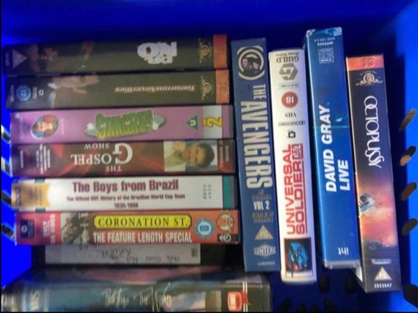 VHS tapes bundle