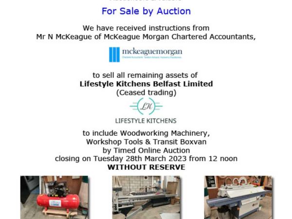 Unreserved Online Auction - Bidding Available