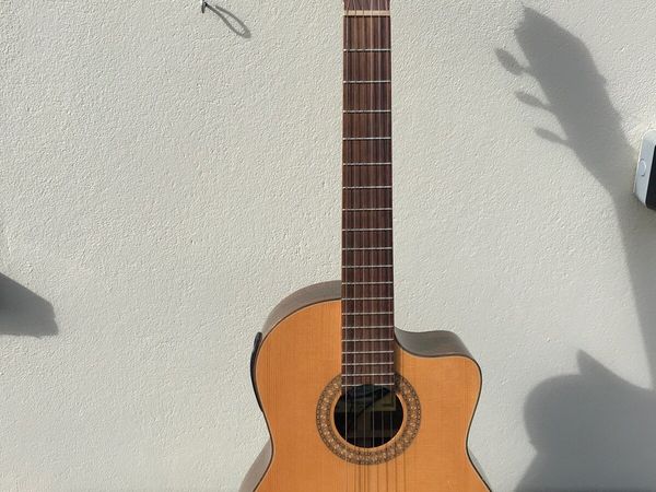 Santos Martinez electro acoustic guitar