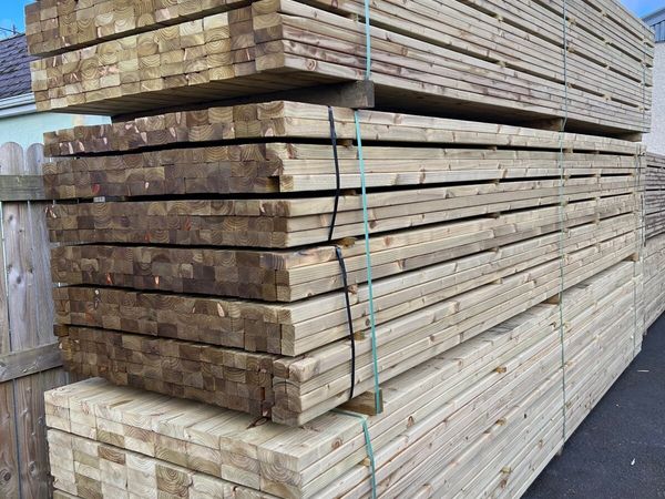 6x2 pressure treated timber