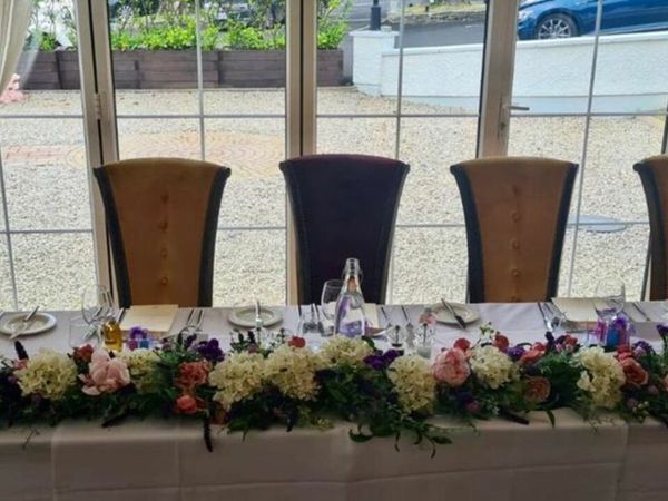Bridal Table Floral Arrangement