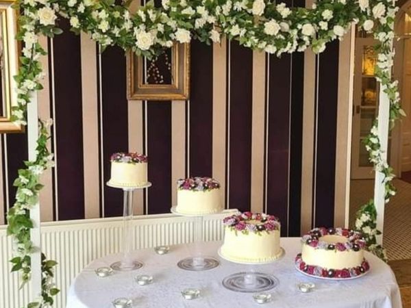 Wedding Rose Arch/Arbour/Cake Backdrop