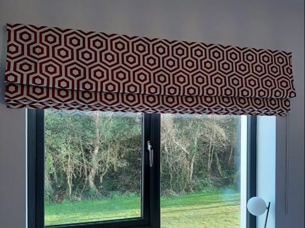 Pair of black out blinds