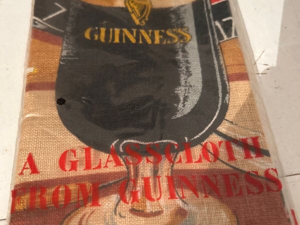 Guinness glass cloth