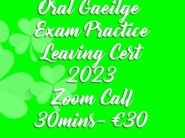 Oral Irish  Exam Practice  Leaving Cert