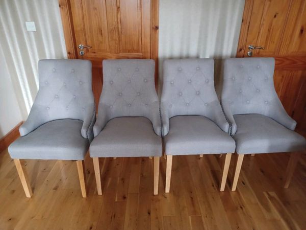 Hobbs Dining Chairs x 4 (grey)
