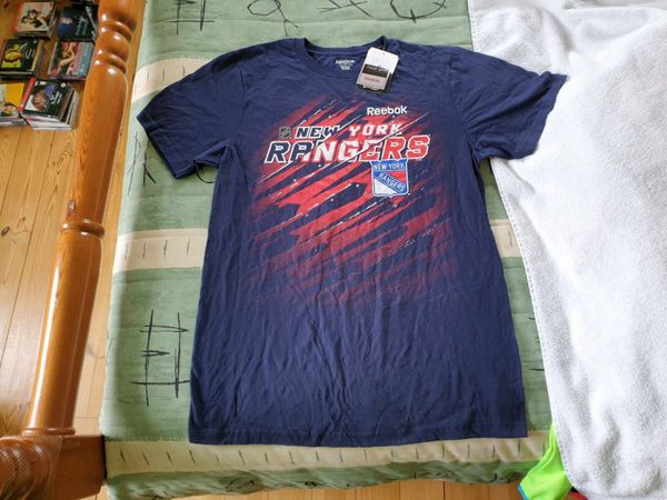 New York Rangers NHL Navy T-Shirt Medium Adult