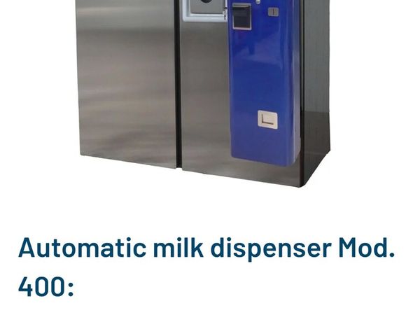 DF Italia milk vending machine