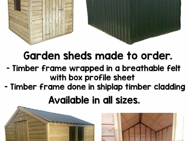Garden sheds