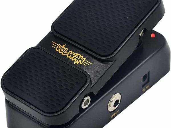 SONICAKE Mini Active Wah Volume Effect Guitar Pedal 2 in 1 VolWah Expression Pedal