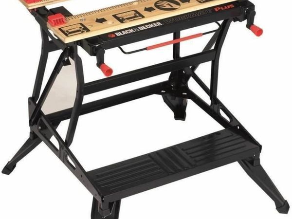 BLACK+DECKER Workmate Plus, Work Bench Tool Stand Saw Horse