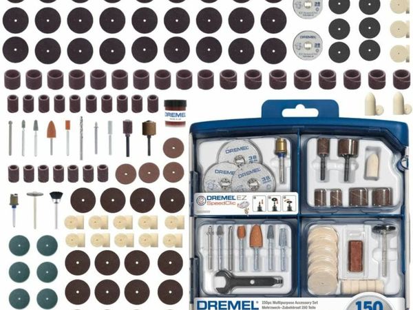 Dremel 724 EZ SpeedClic Accessory Set - 150 Rotary Tool Accessories for Cutting