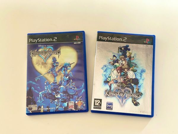 Kingdom Hearts 1 and Kingdom Hearts 2 PS2 Games